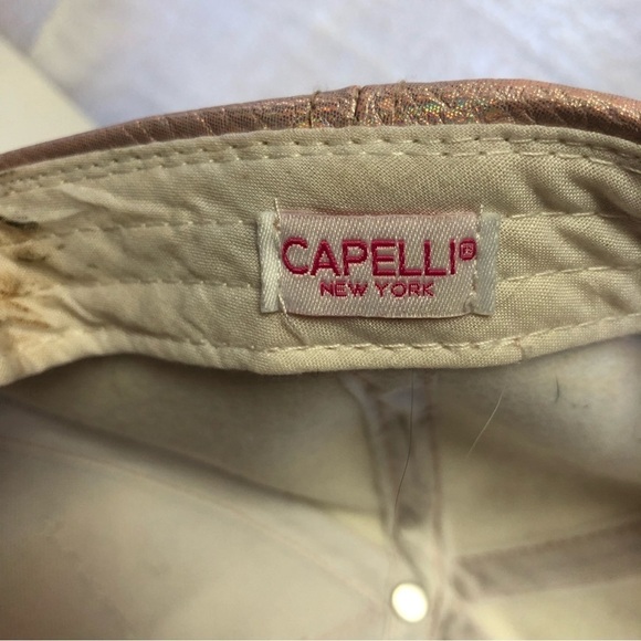 Capelli New York Pink Metallic Kitty Cat Hat Adjustable - Picture 5 of 8